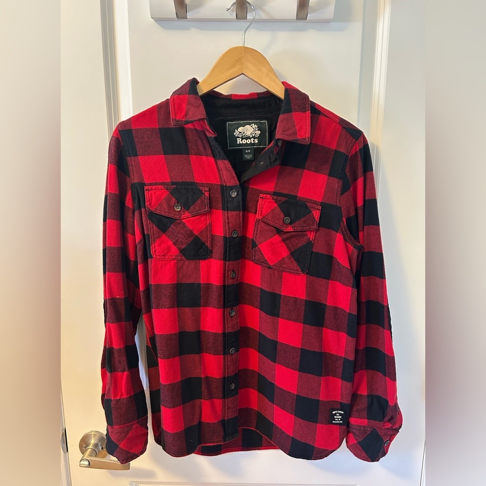 Roots Women Park Plaid Shirt